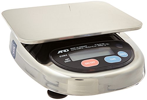 A&D HLWP Báscula Compacta Serie HL-3000LWPN