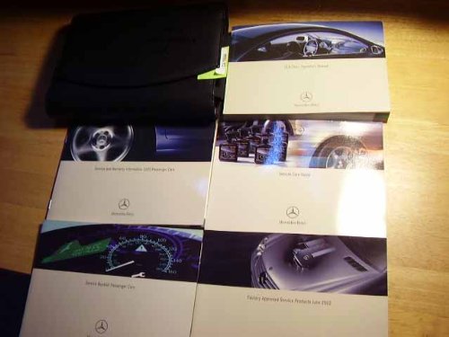 2003 Mercedes CLK Class Owners Manual