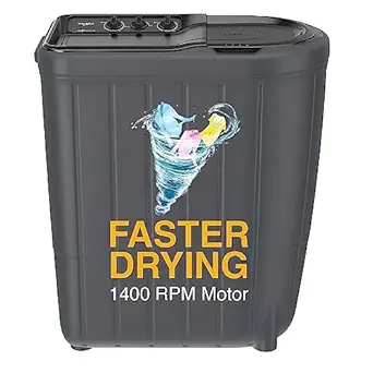 Whirlpool 6 Kg 5 Star Superb Atom Semi-Automatic Top Loading Washing Machine (SUPERB ATOM 60I, Grey Dazzle, TurboScrub Technology)