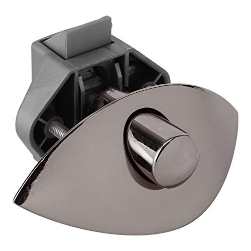 Serrure à bouton de tiroir push lock noir et verrouillage porte armoire camping-car