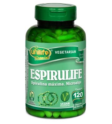 Espirulife 120 cápsulas Spirulina Unilife