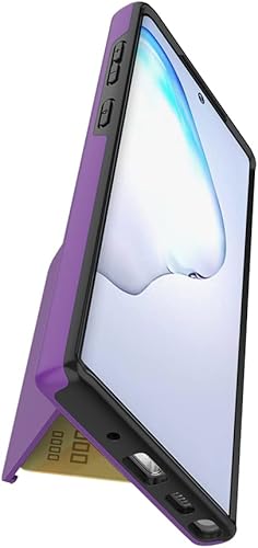 Miniatura 3 de Asuwish Funda para teléfono Samsung Galaxy Note 10 Plus Glaxay Note10+ 5G con protector de pantalla y soporte para tarjeta de crédito híbrido Gaxaly