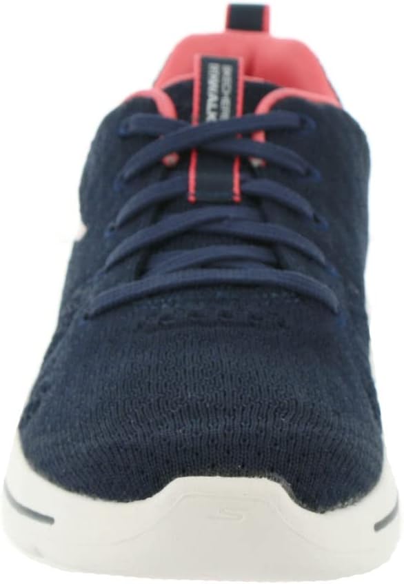 Skechers Women's Go Walk Arch Fit Unify, Navy/Coral, 10 - Image 8