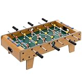 HOMCOM Table Baby-Foot pour Adolescents à partir de 6 Ans 69 x 37 x 24 cm...