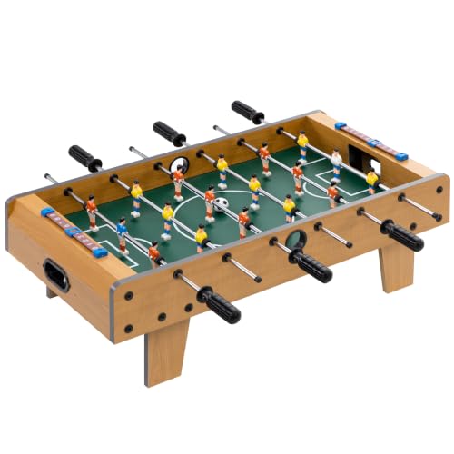 HOMCOM Table Baby-Foot pour Adolescents à partir de 6 Ans 69 x 37 x 24 cm