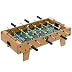 HOMCOM Table Baby-Foot pour Adolescents à partir de 6 Ans 69 x 37 x 24 cm | 2 Ballons, 18 Joueurs