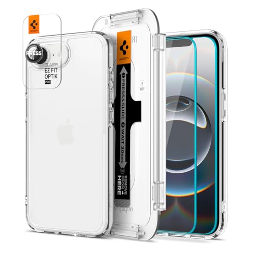 Spigen Pack Ultra Hybrid pour iPhone 17e et 16e : Coque transparente et protection intégrale
