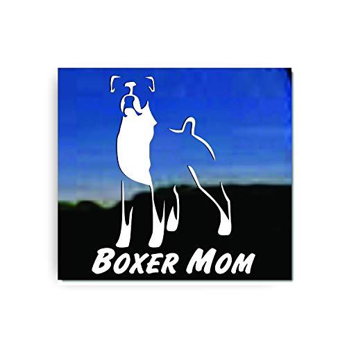 Boxer Mom | NickerStickers NickerStickers® Vinyl Dog Window Decal Sticker