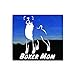 Boxer Mom Dog Vinyl Window Dog Decal Sticker