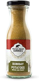British Indian Curries - Bombay Potatoes nach britisch-indischer Art mit Kurkuma (Curcuma), [70g Gewürz-Mischung], vegan & ideal für indisch Kochen