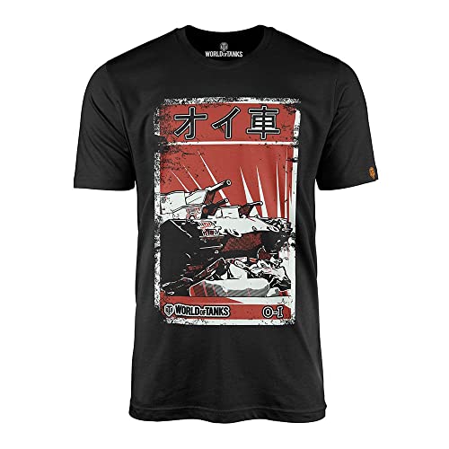 T-shirt japonais Ooki-I-gou World of Tanks d'une finition premium WOT O-I #42002 L