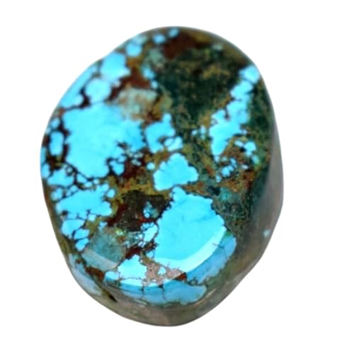 Turquoise naturelle fantaisie pour bague et pendentif fait main