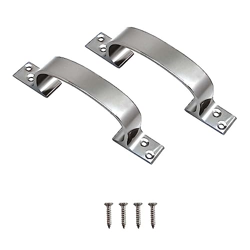 Image of VOLO Aluminium Door and Window Handle for Home & Kitchen Doors /Cabinet /Window Handles - C Type (5 Inch, 4)