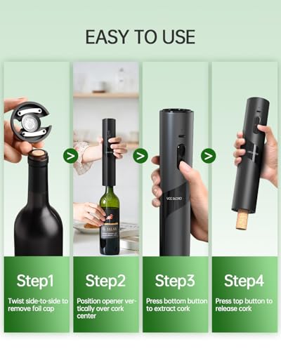 Automatic Wine Bottle Opener and Aerator