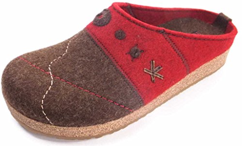 Chaussons pour Femme HAFLINGER Grizzly Tristan 731040 contre les pieds froids et fatigués