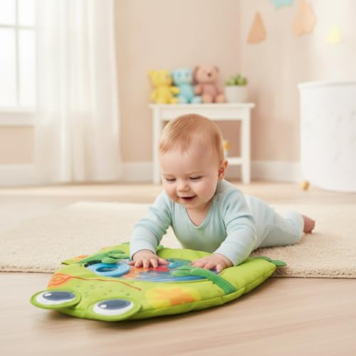 HABA Wasserspielmatte Baby Frosch - Sensorisches Babyspielzeug – Ansicht 4