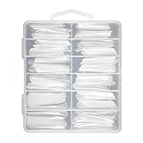 Eagle Claw Nagelform, flexibles Passform-Design, transparente Farbe, 1 Set Gel-Nagelspitzen-Formen, Fingernagel-Maniküre-Zubehör, zeitsparendes professionelles Werkzeug, für Zuhause, Salon, Studio