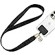 GUESS GUOUCPNLEH4K Universal CBDY Nylon Chain Gürtel Schwarz