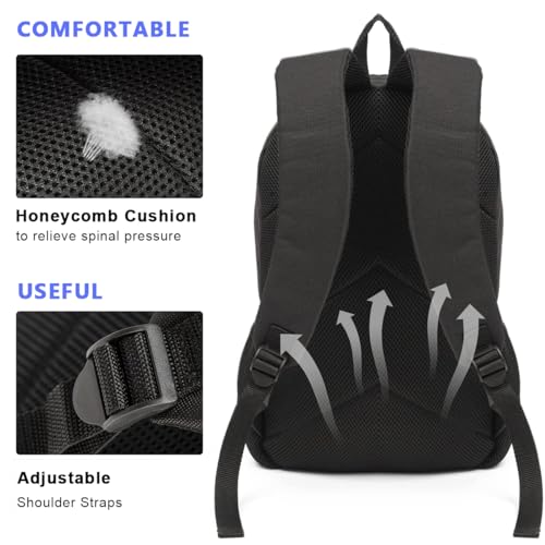 Image of Fancyku Marshmello Bag Marshmello Print Backpack Laptop Bag Marshmello Merchandise Gift Backpack for Fans Travel Backpack