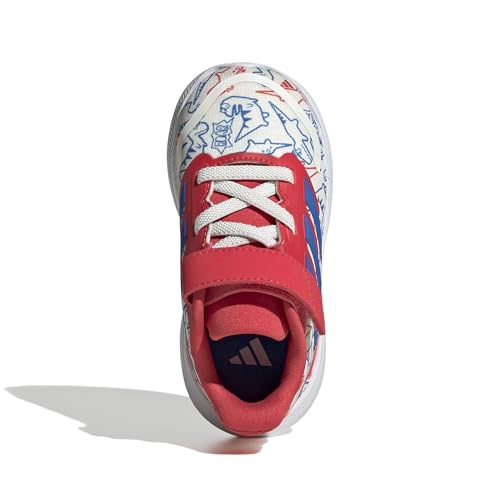 Image of adidas Baby Marvel Run Falcon 5 Elastic Lace & Strap Shoe