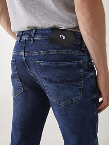 LTB Herren Jeans Tinman - Bootcut - Blau - Blue Lapis Wash W29-W48 Stretch, Größe:46W / 34L, Farbe:Blue Lapis Wash 3923 – Ansicht 6