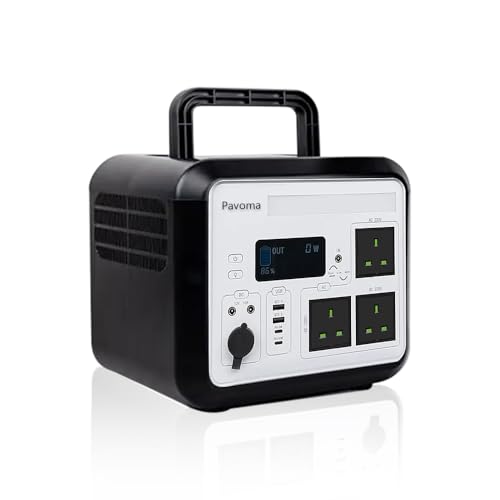 1500W portable power station, battery capacity 1200wh, portable battery, home backup power supply, 230V pure sine wave AC output, powering 9 devices at the same time