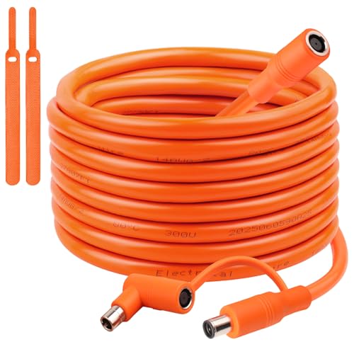 30FT 14AWG DC7909 Solar Panel Extension Cable Compatible with Jackery Solar Generator,Solar Charging Cord Female to Male with DC8020 Power Adapter Suit for Gz Yeti,Anker Jackery Portable Power Station