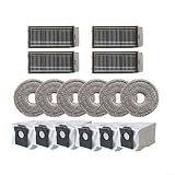 Kit di ricambio per aspirapolvere Dreame X50s Pro Master, Matrix10, Matrix 10 Ultra, set da 16 pezzi con 4 filtri, 6 mop 6