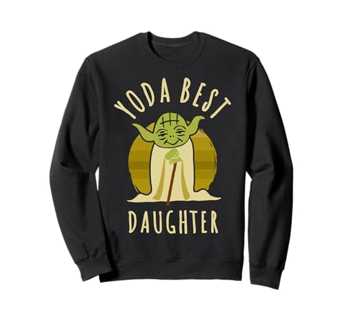 Sweat Star Wars Yoda Best Daughter parfait pour les journées cocooning à la maison