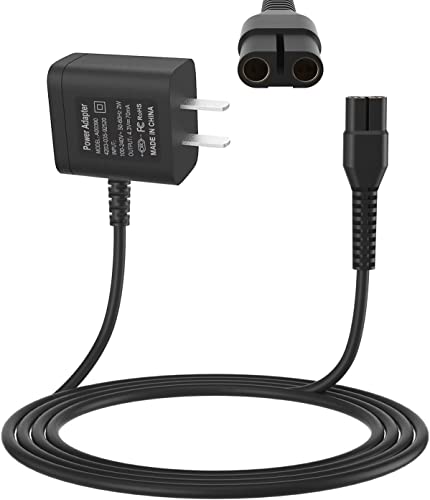 4.3V Electric Shaver Adapter Power-Supply Cord, Shaver Charger Power Cord for A00390 4.3V 70mA for Charger QP2520 Compatible with QP2520/90, QP2520/70, QP2520/72