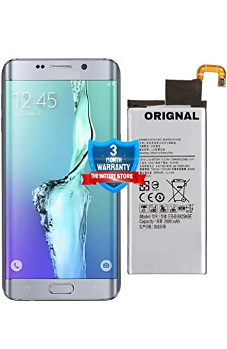 Image of THE BATTERY STORE Original EB-BG925ABE Battery for Samsung Galaxy S6 Edge, G925,G925F, G925I, G925A with 6 month warranty and high capacity battery backup. Carefully check your phone model and purchase. (FOR SAMSUNG S6 EDGE )
