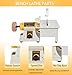 Lapidary Rock Saw for Cutting Rocks, 750W Mini Lapidary Equipment for Jewelry and Gemstone Polishing, 110V Table Saw Grinder Machine with Polishing Kit for Jade Agate Wood and Beeswax