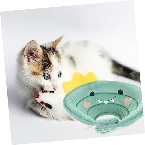 Collar postoperatorio para gatos de paño para un descanso tranquilo 7
