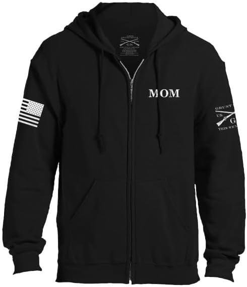 Grunt Style Mom Defined Women's Full-Zip Hoodie - Image 2