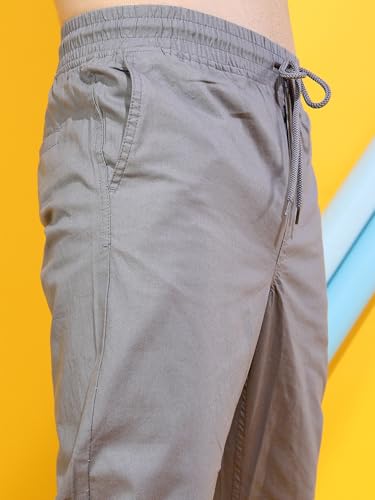 Image of Highlander Men's Cargo Jogger Trousers | Perfect for Casual Outings,Travel & Work Wear with Utility Pockets