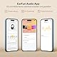 EarFun Tune Pro Over-Ear Kopfhörer Kabellos, Aktiver Geräuschisolierung, Dual-Dynamic-Treibern, Hi-Res Audio, 120 Std. Akku, Bluetooth 5.4 Kopfhörer mit 5 KI-Mikrofone, Multipoint, APP, Theatermodus