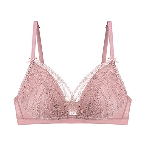 Soutien-gorge minimiseur en dentelle rose : votre allié confort pour le bureau