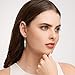 MORGAN & PAIGE .925 Sterling Silver 18K Yellow Gold Plated Genuine Green Jade and 1/20 Cttw Diamond Leaf-Shaped Leverback Earrings for Women - 2inch Dangle Earrings (I-J Color, I2-I3 Clarity)