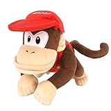 Sanei Super Mario All Star Collection AC21 Diddy Kong 9' Plush