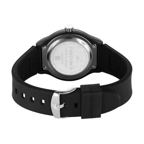 Image of Fastrack Tees Urbanique Quartz Analog Green Dial Silicon Strap Watch for Girls-38037PP23W /NT38037PP23W