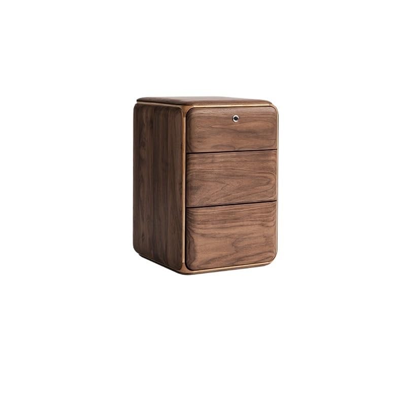 RKVXCJHDR Mesitas De Noche Muebles Ultra Estrechos Mesita De Noche De Nogal Negro Pequeño De Madera Maciza Mini Pequeño Apartamento Dormitorio Mesas De Noche para Dormitorio