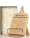 IKEDAS Hochzeitsgeschenke, Kochbuchständer, Jahrestags- und Hochzeitsgeschenke für Paare, Brautpaare, Buchständer zum Präsentieren