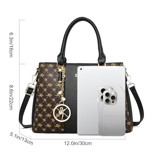 Image of KURGOOL Women Purses and Handbags Top Handle Satchel Shoulder Bags Messenger Tote Bag for Ladie