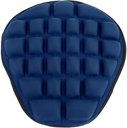 Produktbild von Happy People Sitzkissen 35x35cm - Luftkissen Mit Mikrofaser Blau/Rot