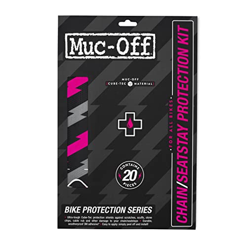 Muc-Off, Chainstay Protection Kit-Bolt Unisex Erwachsene, Natur, Einheitsgröße