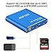 HDMI Media Player, Blue Mini 1080p Full-HD Ultra HDMI MP4 Player for -MKV/RM/ MP4 / AVI etc- HDD USB Flash Drive/HDD and SD Card