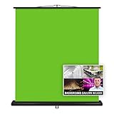 Valera Creator Green Screen – Collapsible Chroma Key Panel,+1000 Free Backgrounds Included,...