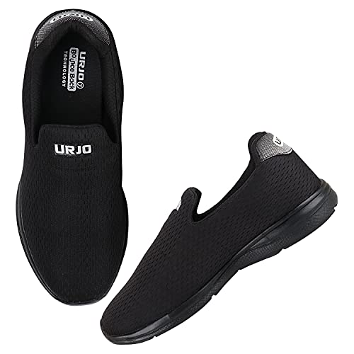 Image of URJO Rome Men's Lightweight Sports Shoes | Ultra-Flexible Breathable & Perfect for Running, Walking & Gym
