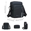 Fangehong Sac Bandoulière Homme Imperméable, Sac Poitrine Homme, Sac de Messager Sacoche Porté Réglable, Sacoche Messenger Oxford pour Porte-monnaie Porte-clés de Téléphone (Bleu) #1