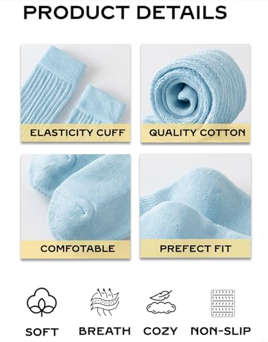 Image of Slouchy Socks for Women Stretchy Knee-High Scrunch Socks Soft Long Slouch Boot Socks